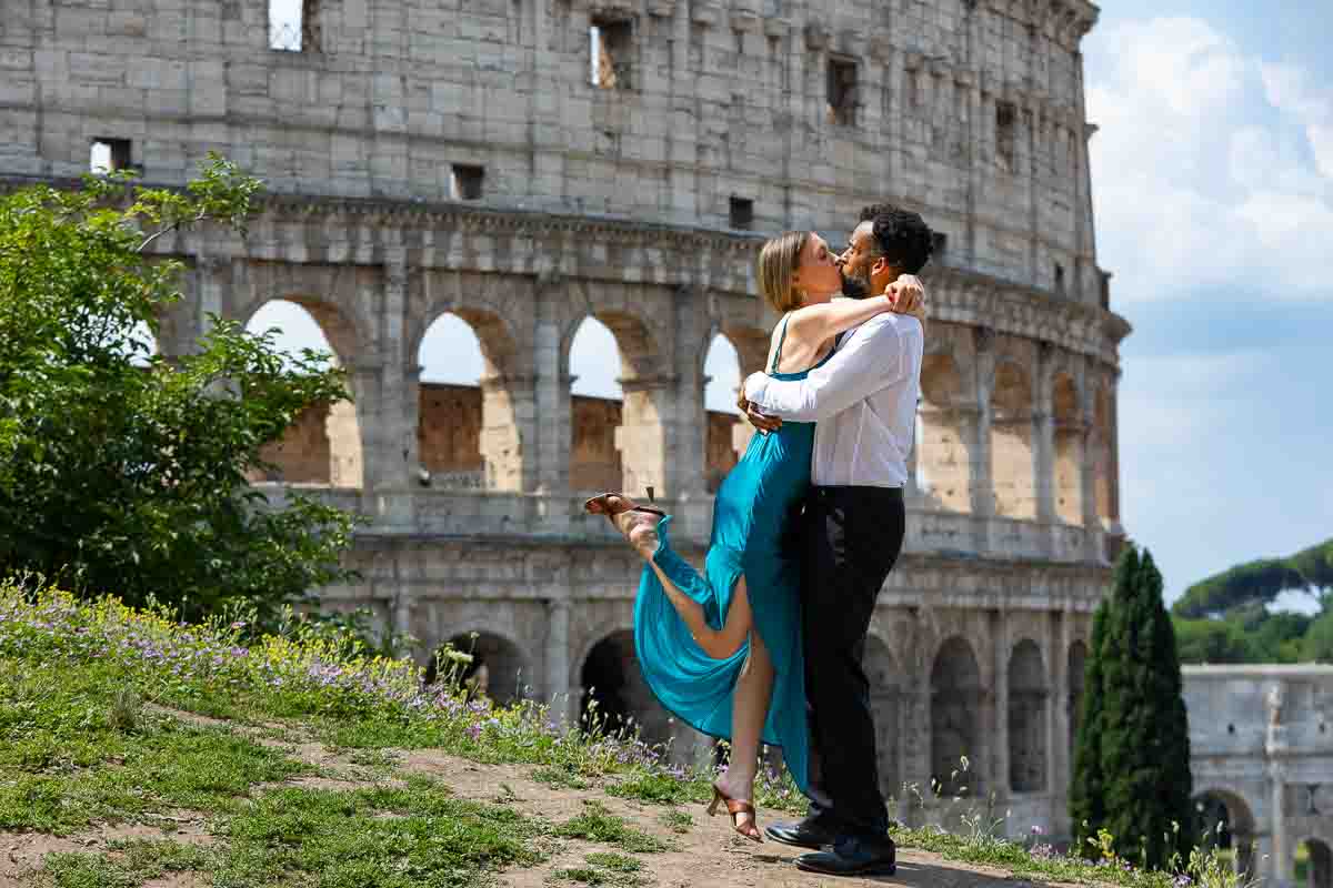 Couple photoshoot in Rome