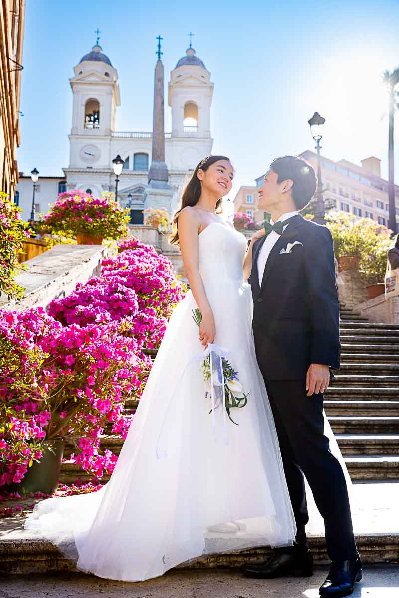 Pre Wedding Photos in Rome Italy