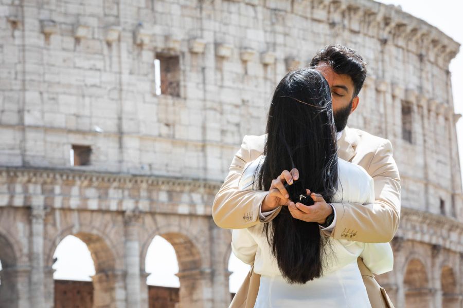 Proposal Photoshoot In Rome Italy 