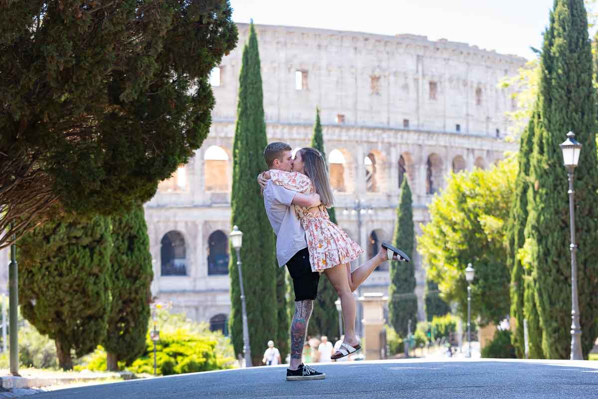 Just engaged in Rome Italy