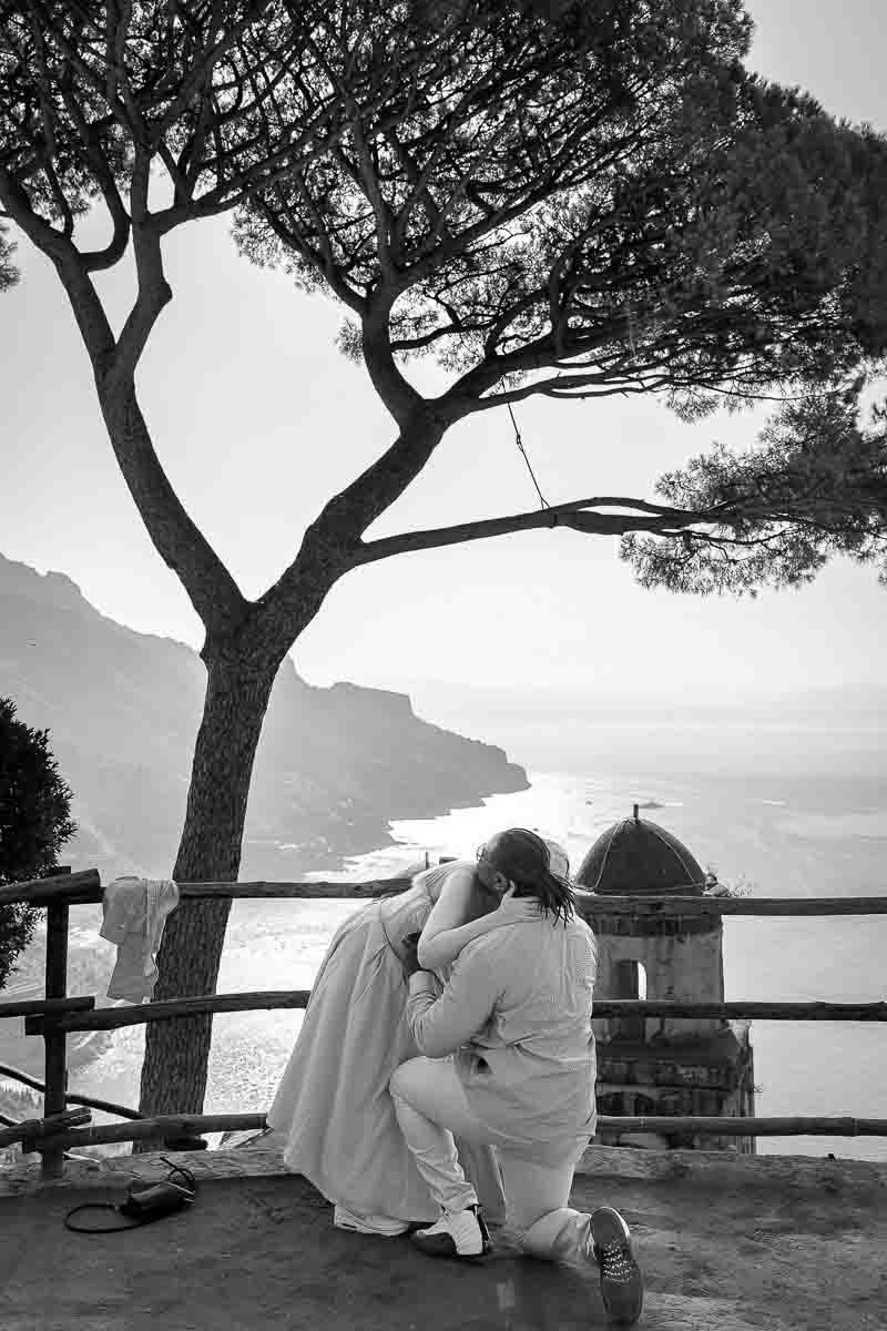 Proposal Photographer session in Ravello Italy 