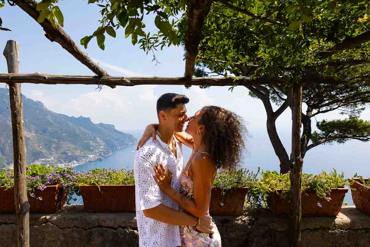 In Love in Ravello photo shoot